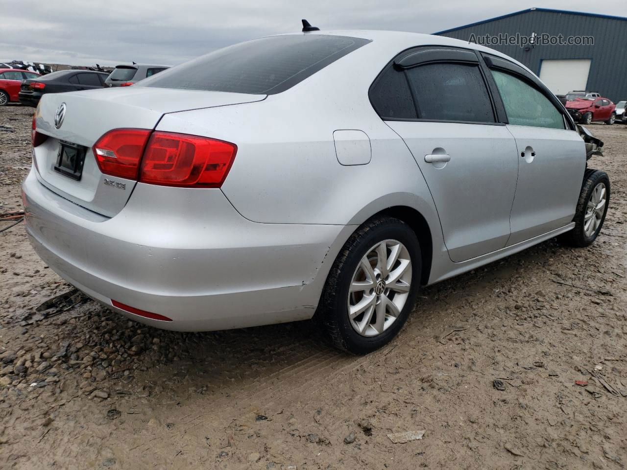 2011 Volkswagen Jetta Se Silver vin: 3VWDZ7AJ2BM316780