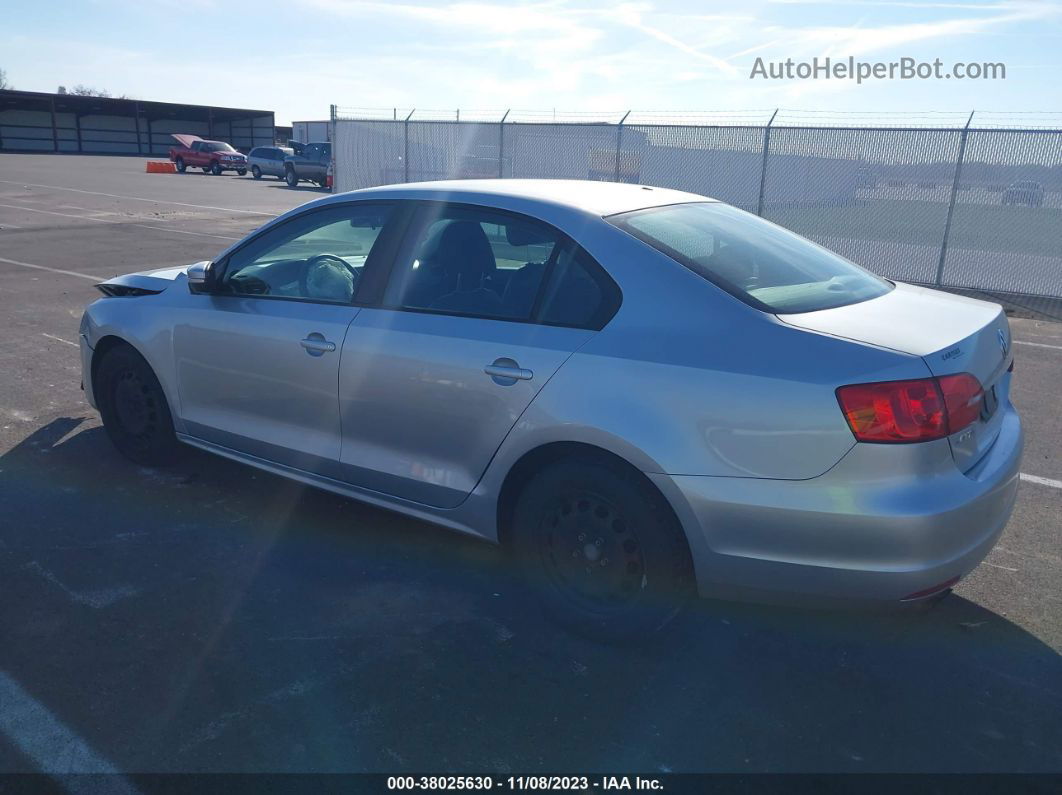 2011 Volkswagen Jetta 2.5l Se Silver vin: 3VWDZ7AJ2BM326435