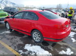 2011 Volkswagen Jetta 2.5l Se Красный vin: 3VWDZ7AJ2BM367552