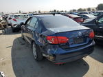 2011 Volkswagen Jetta Se Синий vin: 3VWDZ7AJ3BM329392