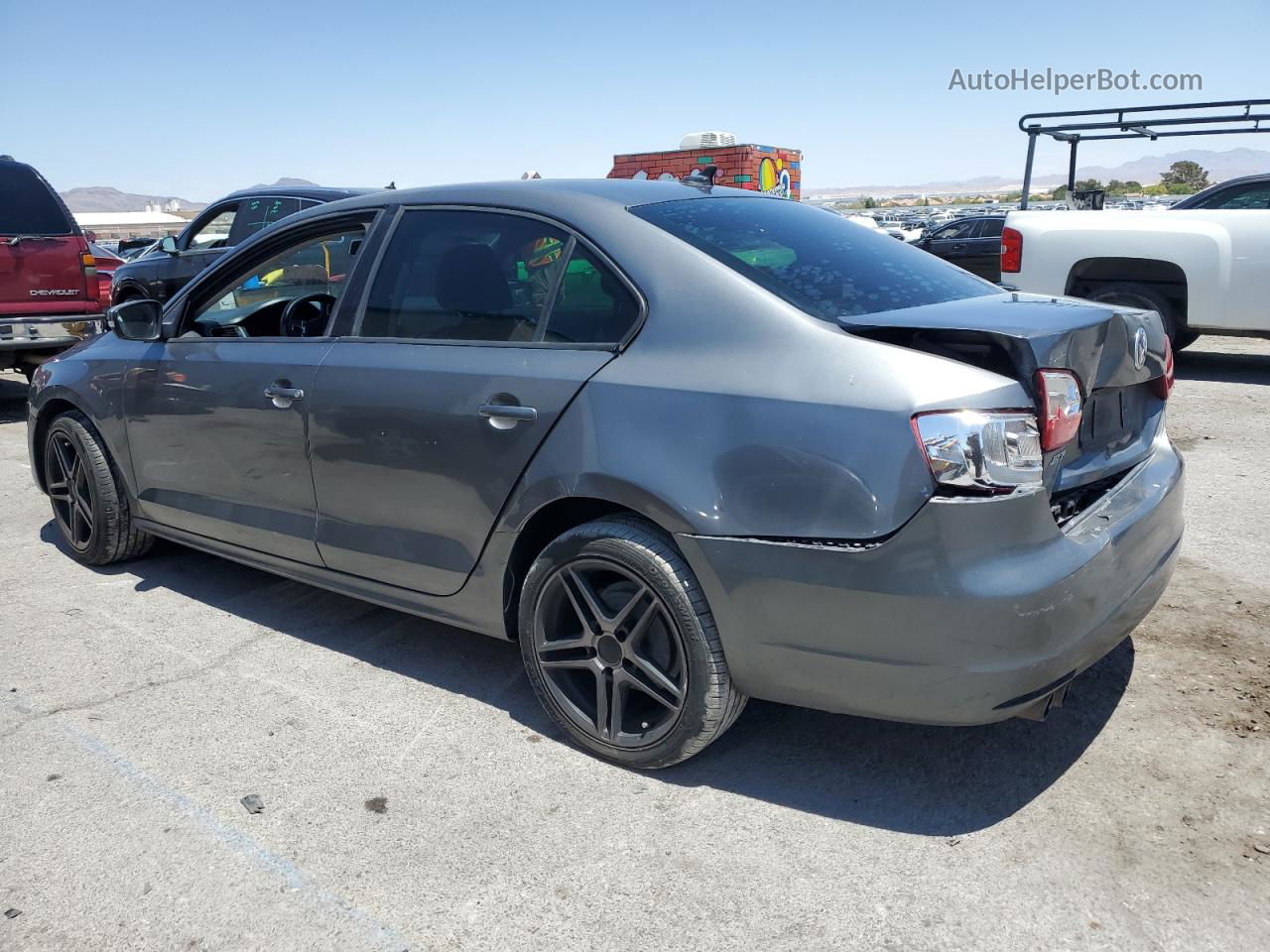 2011 Volkswagen Jetta Se Gray vin: 3VWDZ7AJ3BM330915