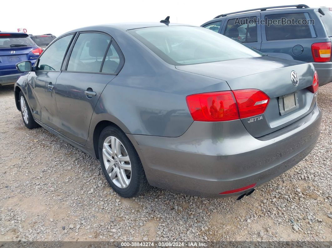 2011 Volkswagen Jetta Se Gray vin: 3VWDZ7AJ3BM342515