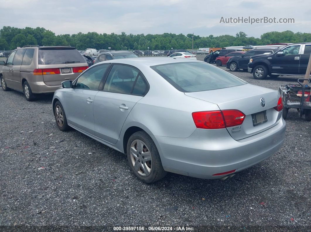 2011 Volkswagen Jetta 2.5l Se Silver vin: 3VWDZ7AJ3BM368323