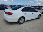 2011 Volkswagen Jetta Se White vin: 3VWDZ7AJ3BM368872