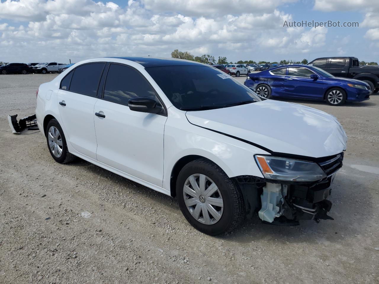 2011 Volkswagen Jetta Se White vin: 3VWDZ7AJ3BM368872