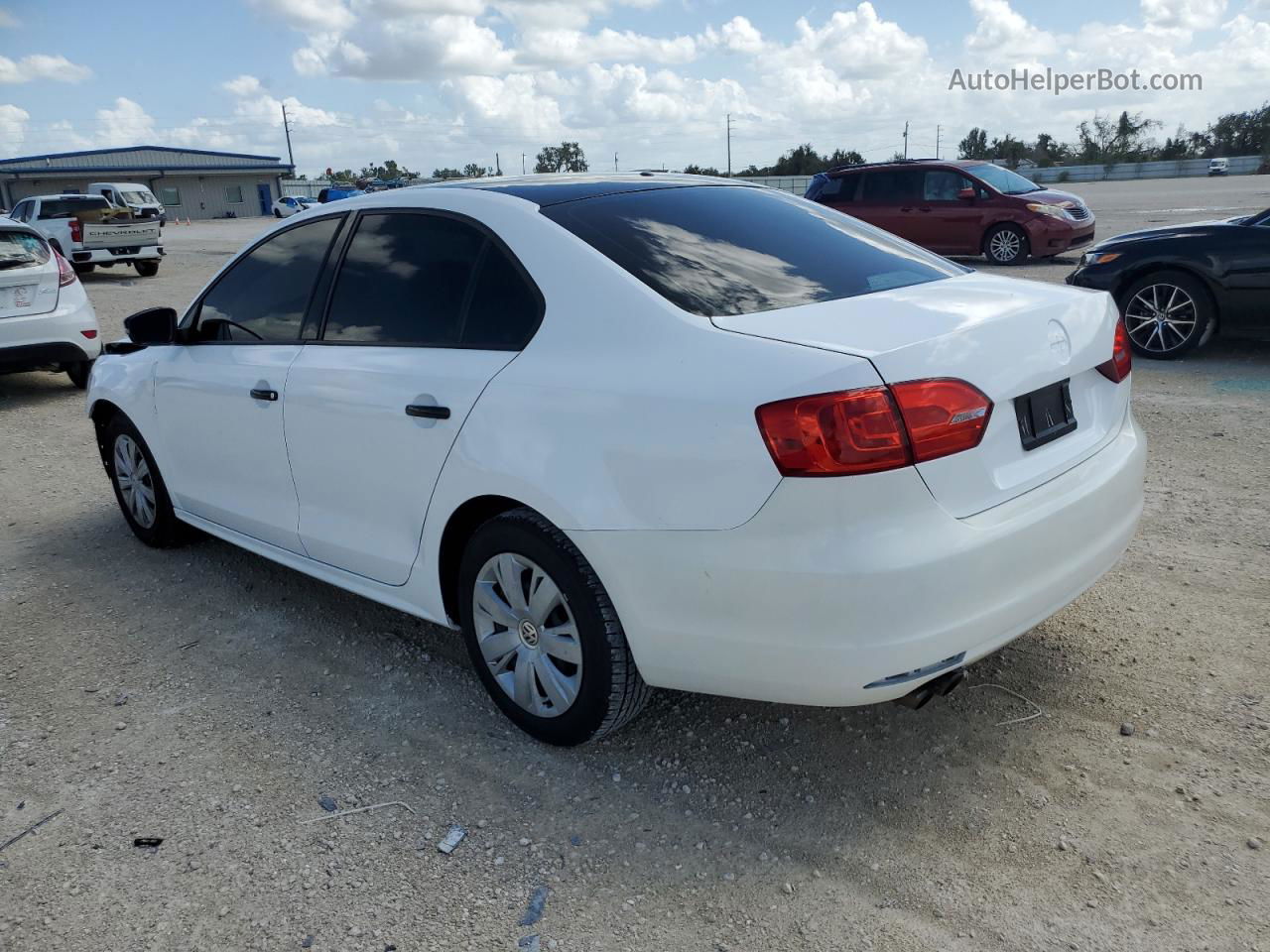 2011 Volkswagen Jetta Se White vin: 3VWDZ7AJ3BM368872