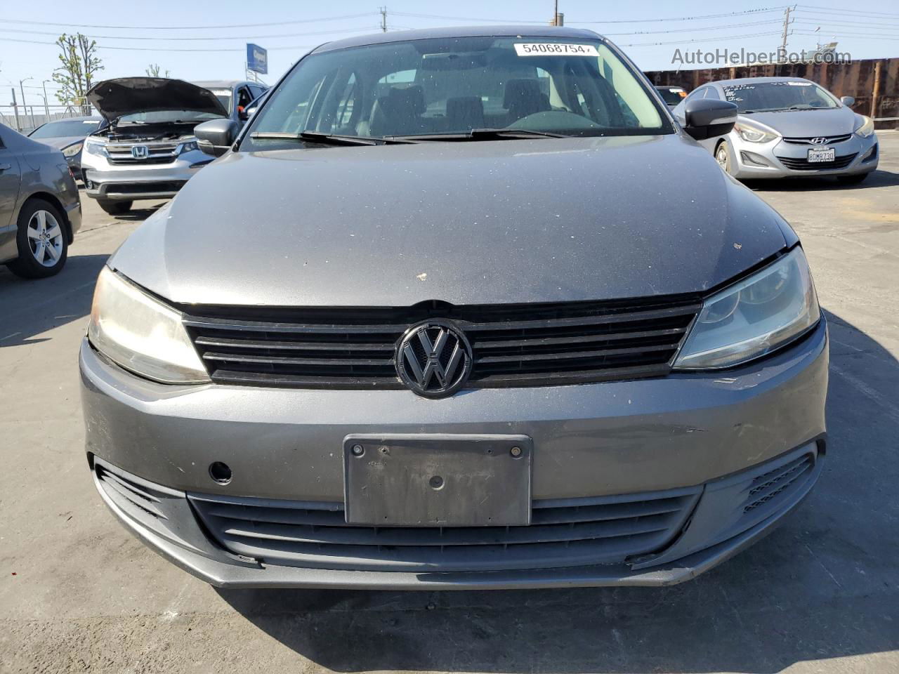 2011 Volkswagen Jetta Se Gray vin: 3VWDZ7AJ3BM369794