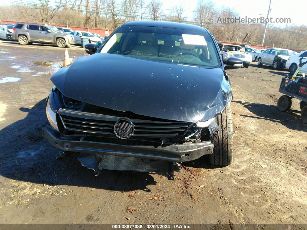 2011 Volkswagen Jetta 2.5l Se Black vin: 3VWDZ7AJ3BM370623