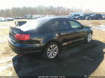 2011 Volkswagen Jetta 2.5l Se Black vin: 3VWDZ7AJ3BM370623