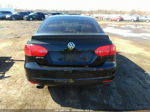 2011 Volkswagen Jetta 2.5l Se Black vin: 3VWDZ7AJ3BM370623