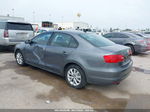 2011 Volkswagen Jetta 2.5l Se Gray vin: 3VWDZ7AJ3BM389088