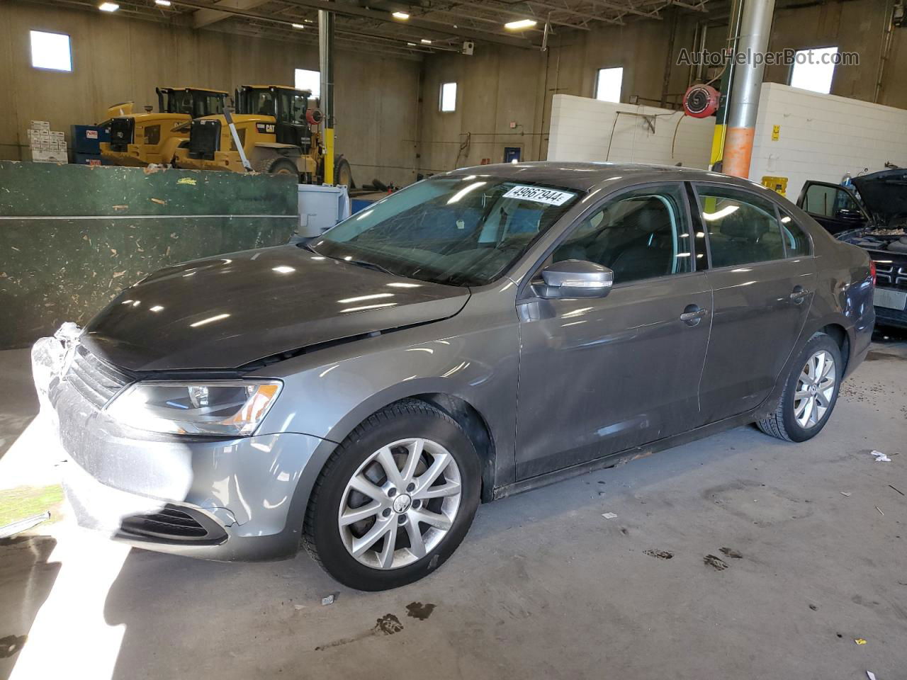 2011 Volkswagen Jetta Se Gray vin: 3VWDZ7AJ3BM396834