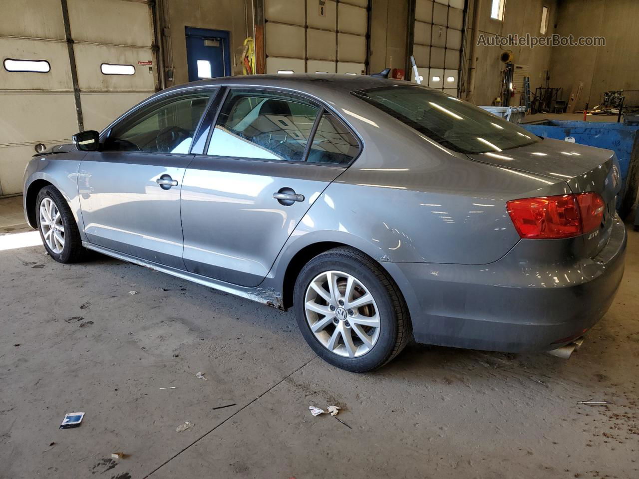 2011 Volkswagen Jetta Se Gray vin: 3VWDZ7AJ3BM396834