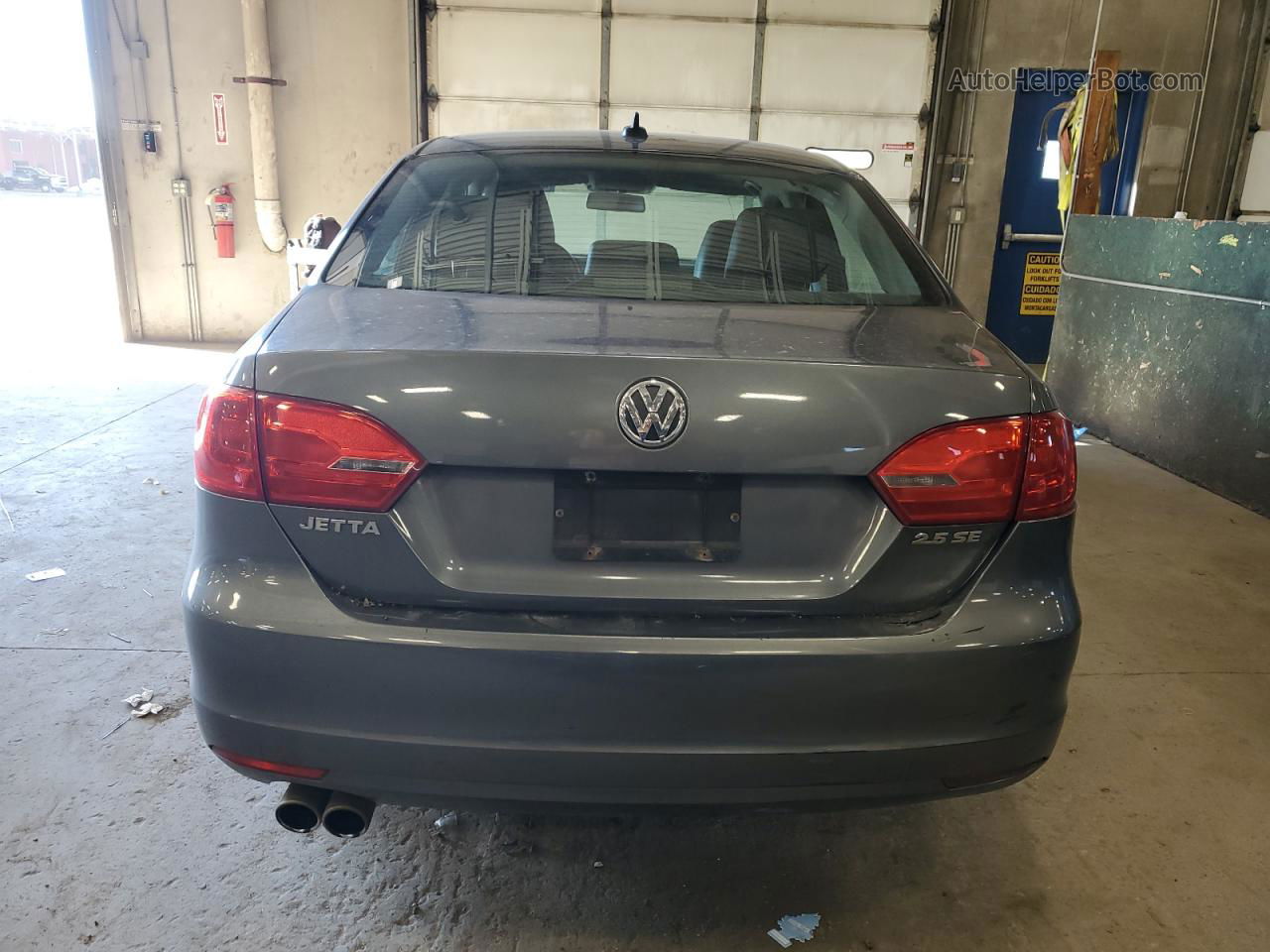 2011 Volkswagen Jetta Se Gray vin: 3VWDZ7AJ3BM396834