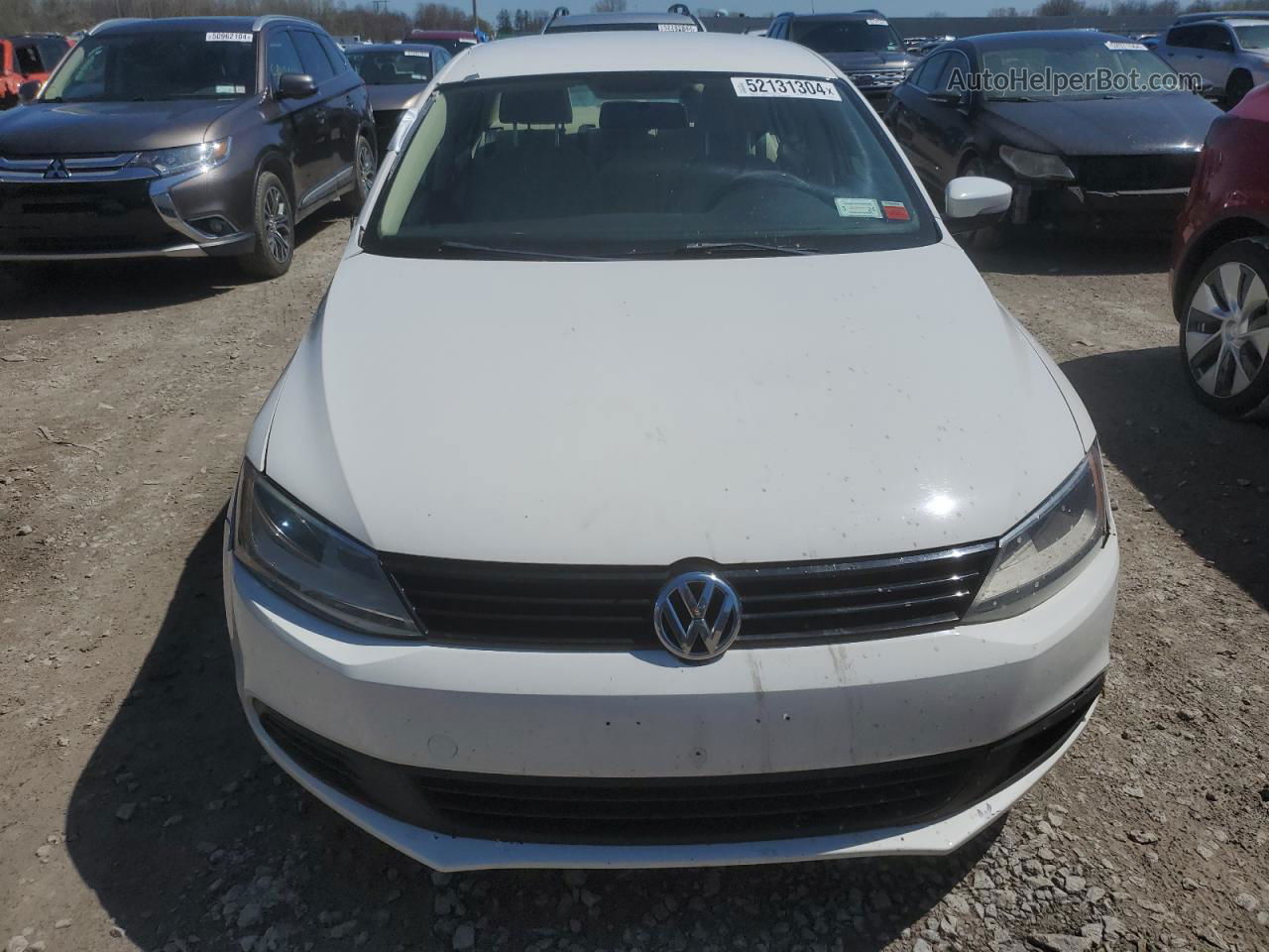 2011 Volkswagen Jetta Se Белый vin: 3VWDZ7AJ4BM365284