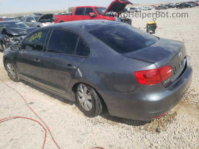 2011 Volkswagen Jetta Se Gray vin: 3VWDZ7AJ4BM370341