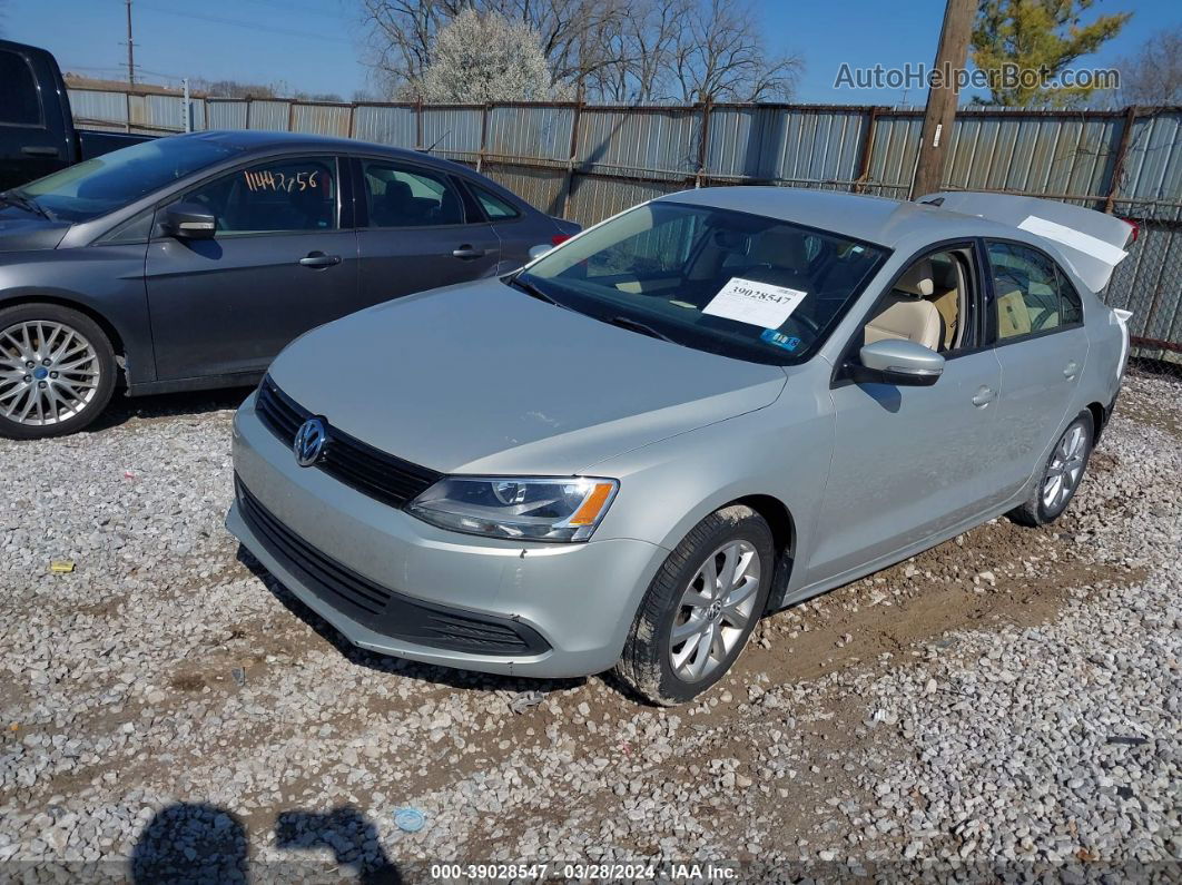 2011 Volkswagen Jetta 2.5l Se Silver vin: 3VWDZ7AJ4BM381176