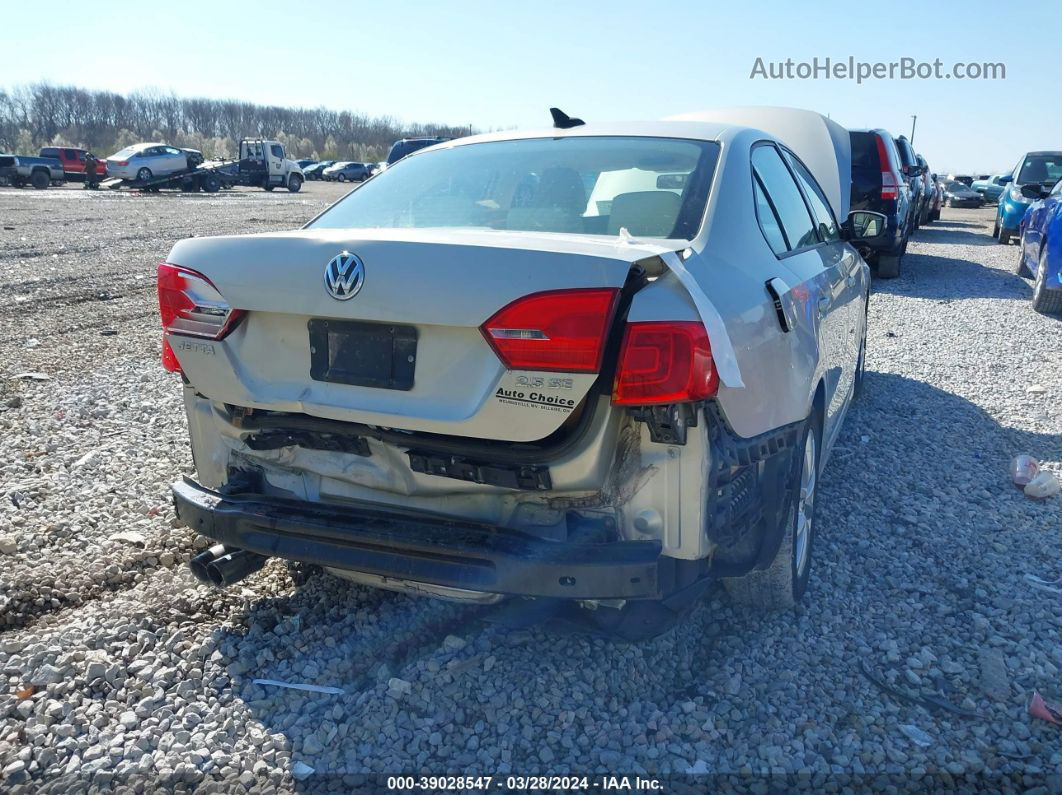 2011 Volkswagen Jetta 2.5l Se Silver vin: 3VWDZ7AJ4BM381176