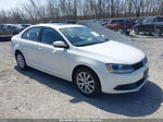 2011 Volkswagen Jetta 2.5l Se White vin: 3VWDZ7AJ4BM384045