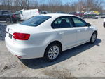 2011 Volkswagen Jetta 2.5l Se White vin: 3VWDZ7AJ4BM384045