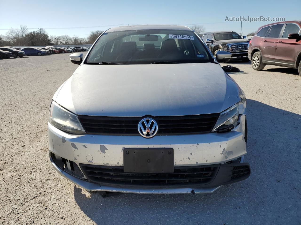 2011 Volkswagen Jetta Se Gray vin: 3VWDZ7AJ5BM041129