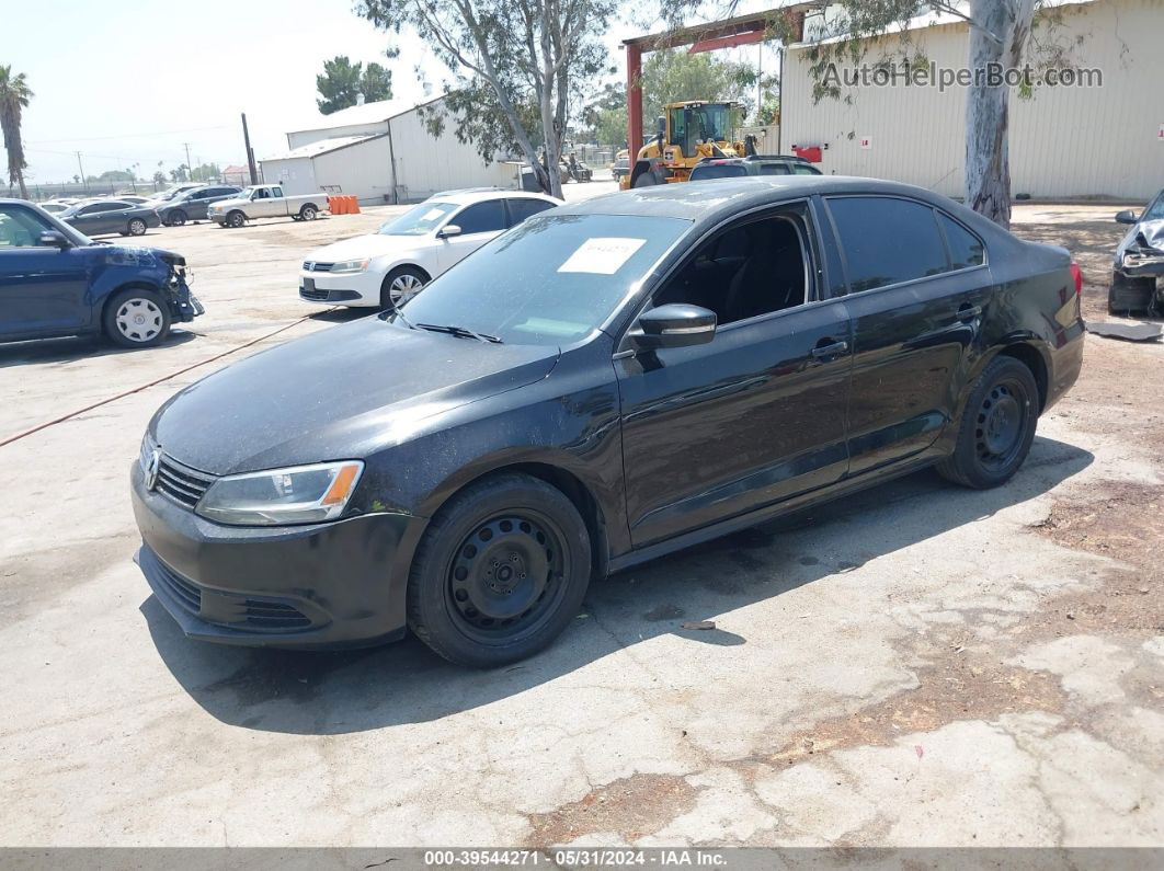 2011 Volkswagen Jetta 2.5l Se Black vin: 3VWDZ7AJ5BM050431