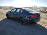 2011 Volkswagen Jetta Se Blue vin: 3VWDZ7AJ6BM018071