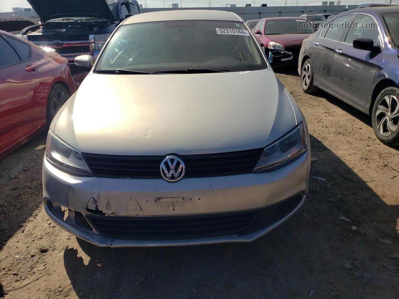 2011 Volkswagen Jetta Se Silver vin: 3VWDZ7AJ6BM021164