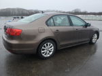 2011 Volkswagen Jetta Se Brown vin: 3VWDZ7AJ6BM325465