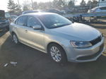 2011 Volkswagen Jetta Se Серебряный vin: 3VWDZ7AJ6BM366260