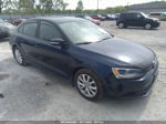 2011 Volkswagen Jetta Sedan Se W/convenience Pzev Синий vin: 3VWDZ7AJ7BM011727