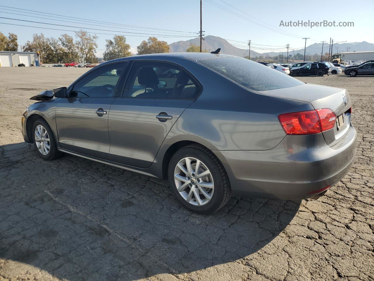 2011 Volkswagen Jetta Se Charcoal vin: 3VWDZ7AJ7BM389062