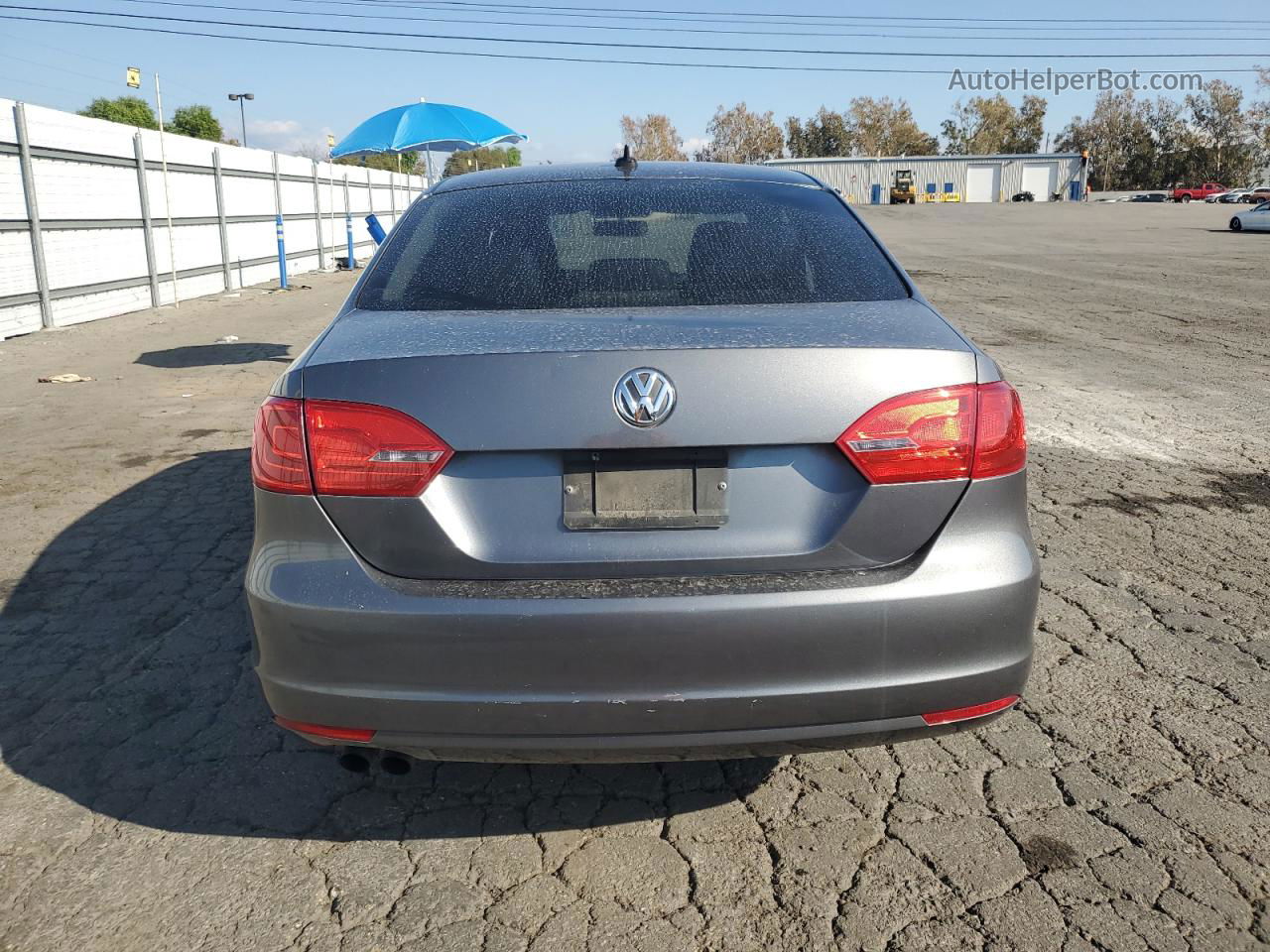 2011 Volkswagen Jetta Se Charcoal vin: 3VWDZ7AJ7BM389062