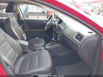 2011 Volkswagen Jetta 2.5l Se Red vin: 3VWDZ7AJ8BM062623