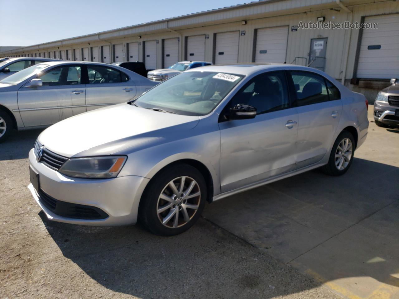 2011 Volkswagen Jetta Se Silver vin: 3VWDZ7AJ8BM336726