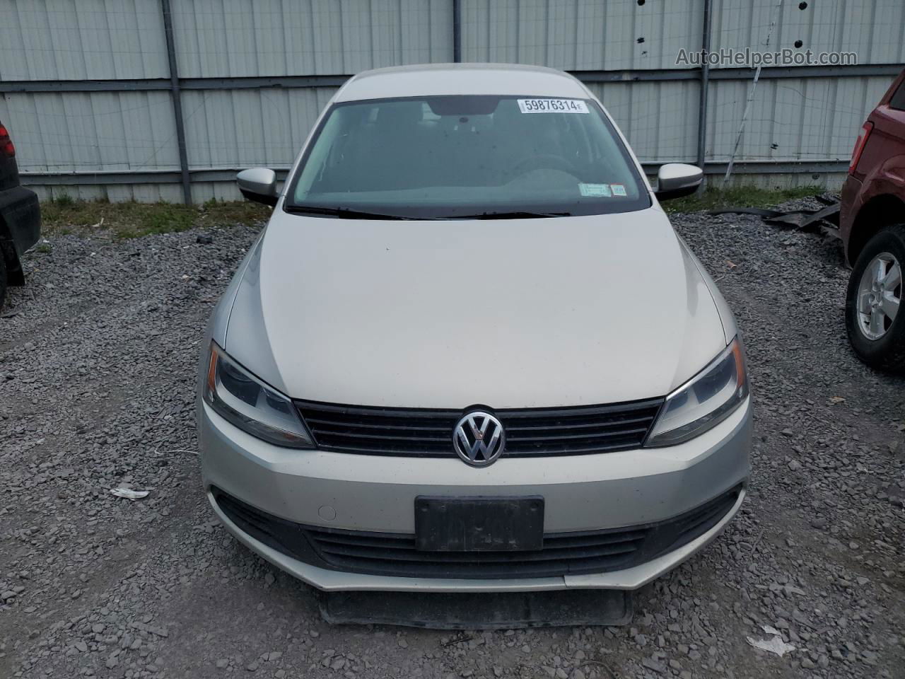 2011 Volkswagen Jetta Se Серый vin: 3VWDZ7AJ8BM346558