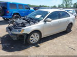 2011 Volkswagen Jetta 2.5l Se Silver vin: 3VWDZ7AJ8BM348715