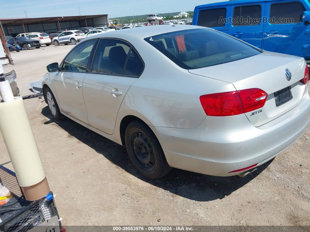 2011 Volkswagen Jetta 2.5l Se Silver vin: 3VWDZ7AJ8BM348715