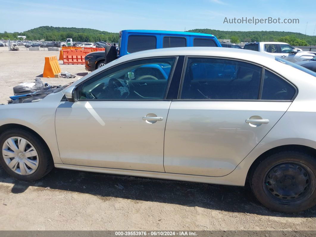 2011 Volkswagen Jetta 2.5l Se Silver vin: 3VWDZ7AJ8BM348715