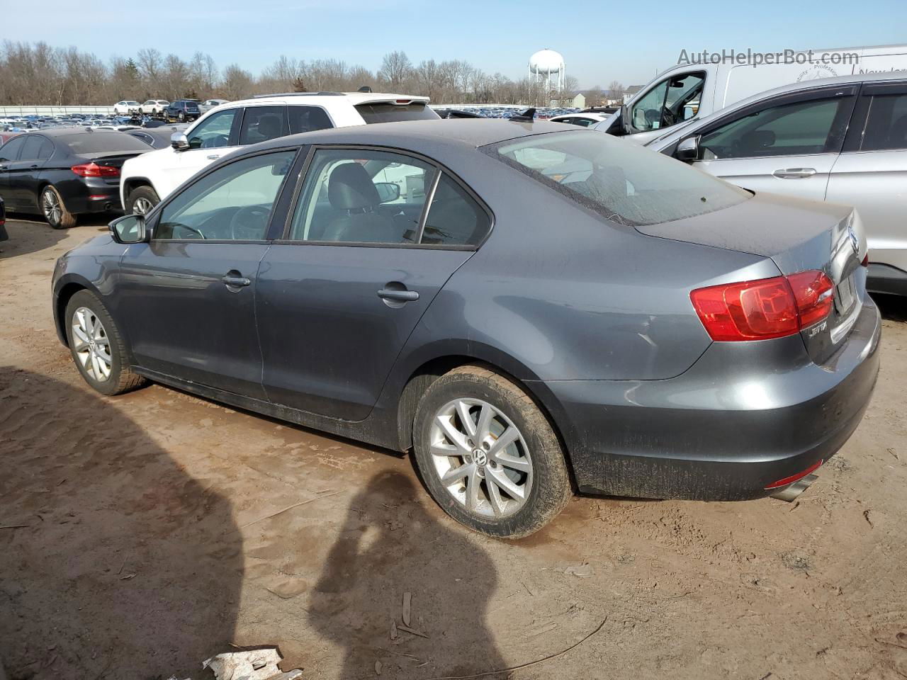 2011 Volkswagen Jetta Se Gray vin: 3VWDZ7AJ9BM306019