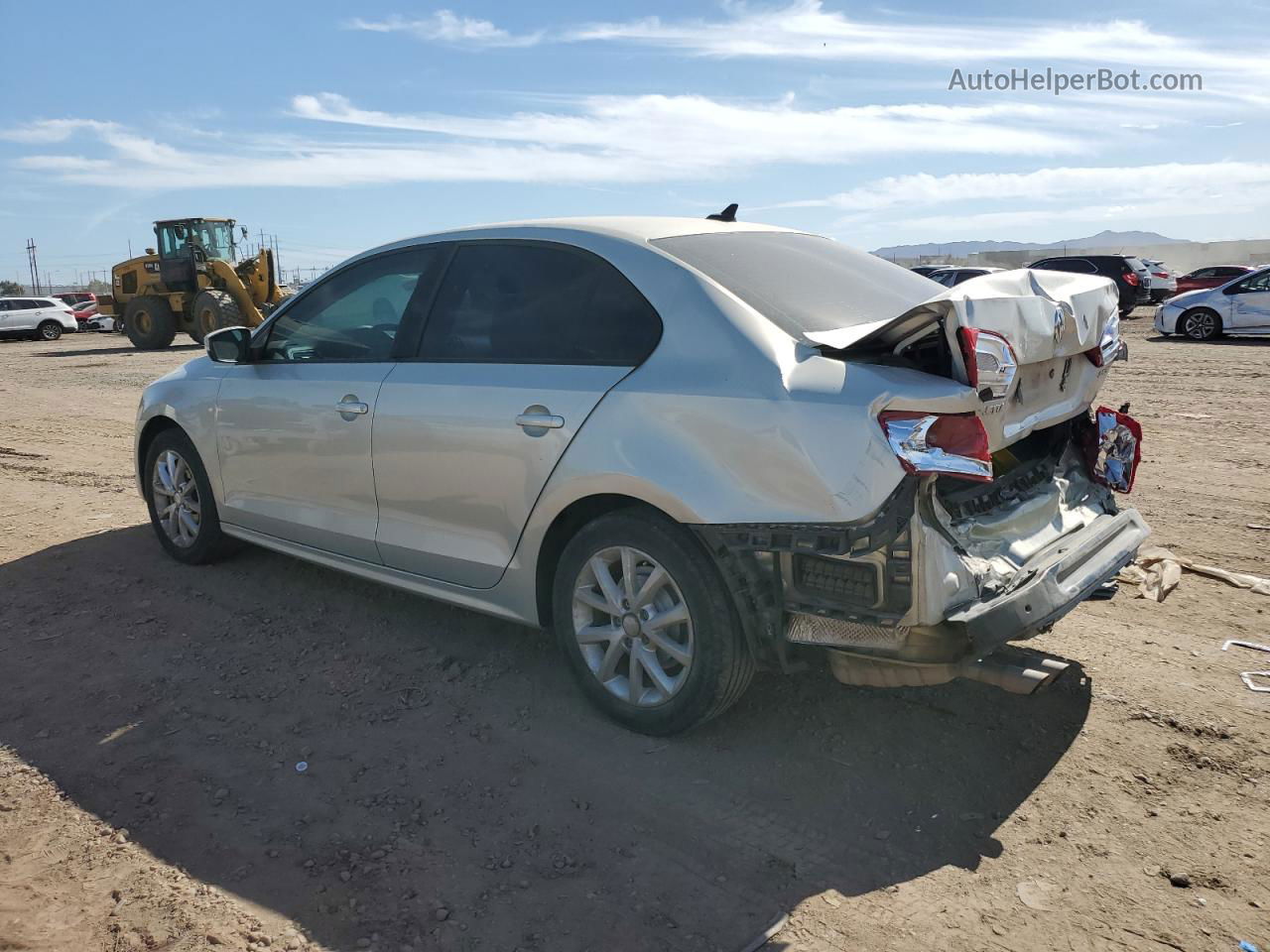 2011 Volkswagen Jetta Se Silver vin: 3VWDZ7AJ9BM324164