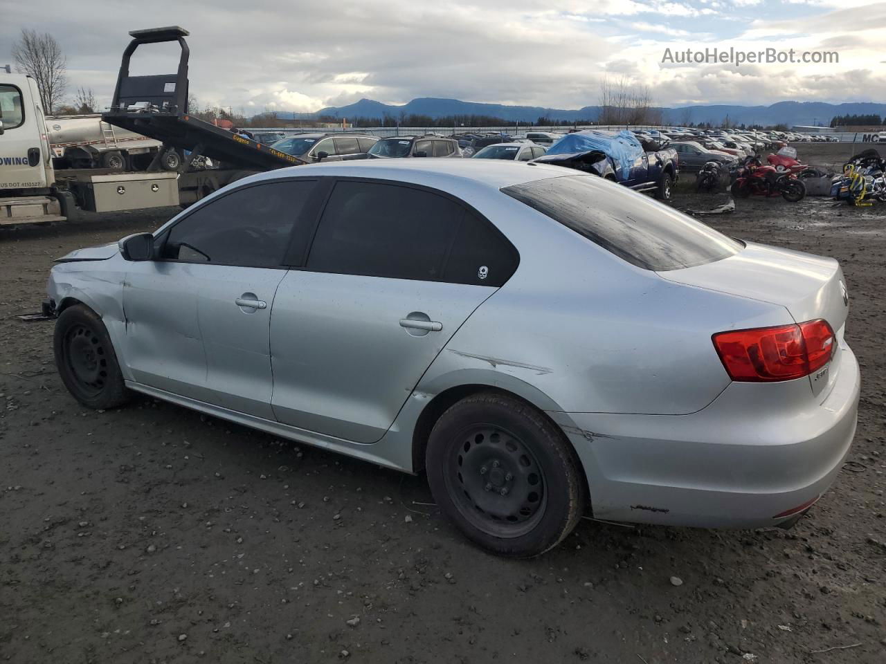 2011 Volkswagen Jetta Se Silver vin: 3VWDZ7AJ9BM397616