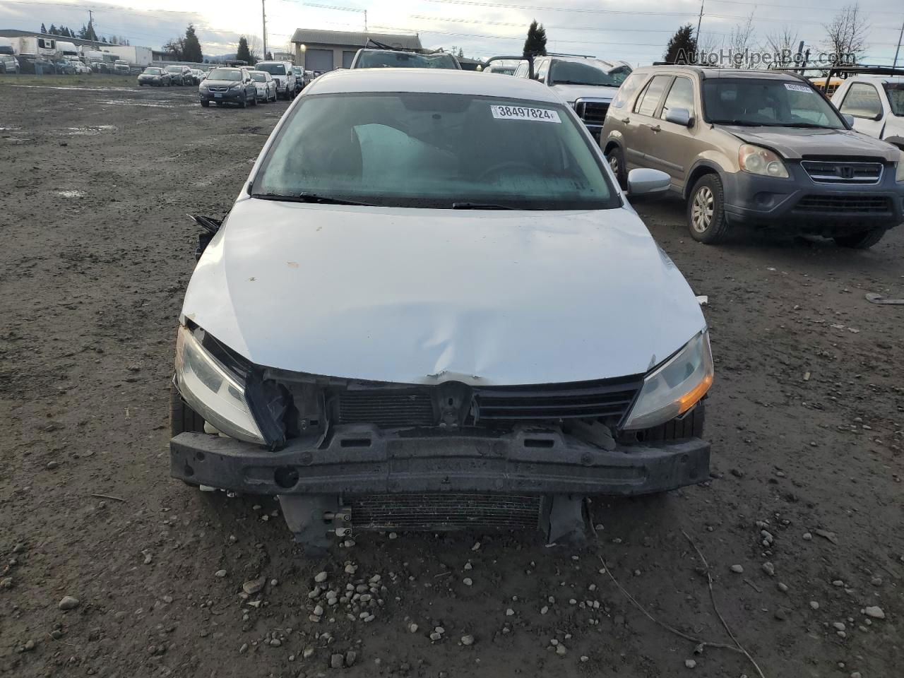 2011 Volkswagen Jetta Se Silver vin: 3VWDZ7AJ9BM397616