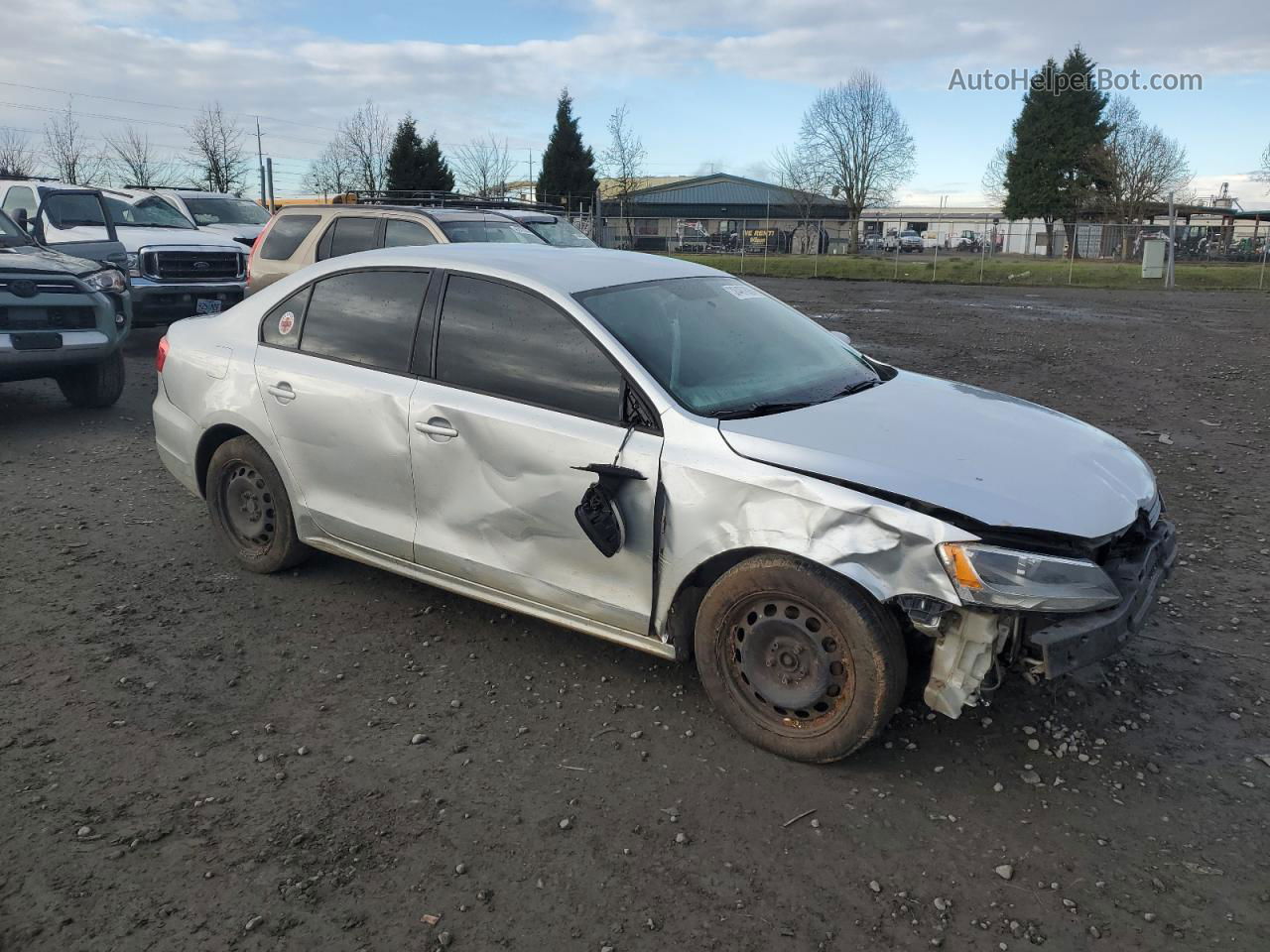 2011 Volkswagen Jetta Se Silver vin: 3VWDZ7AJ9BM397616