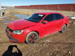 2011 Volkswagen Jetta Se Red vin: 3VWDZ7AJXBM368903