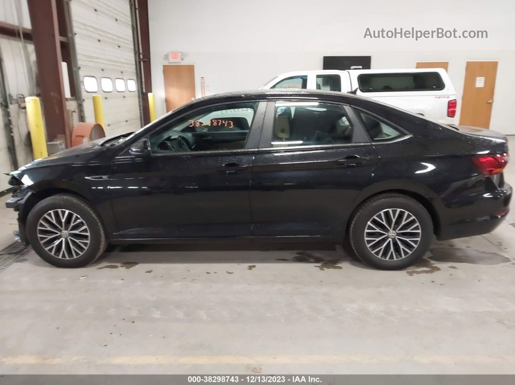 2019 Volkswagen Jetta 1.4t Sel Черный vin: 3VWE57BU0KM079621