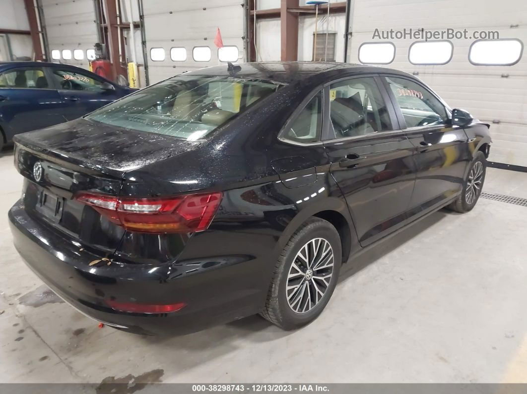 2019 Volkswagen Jetta 1.4t Sel Black vin: 3VWE57BU0KM079621