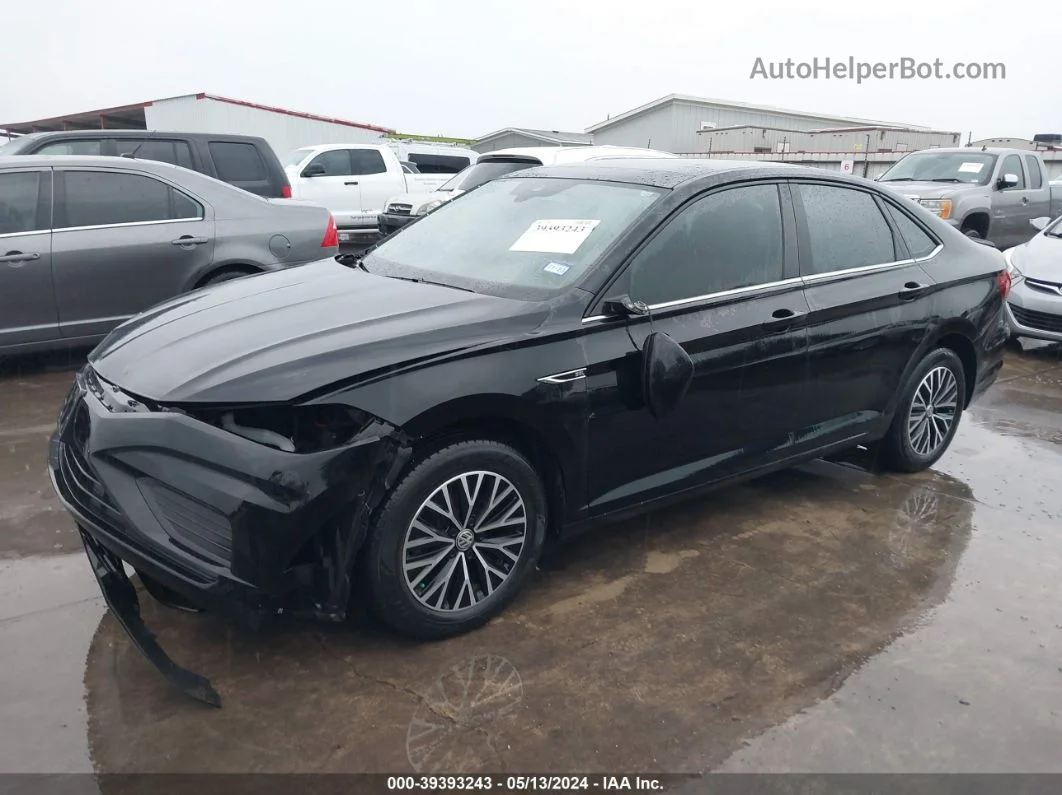 2019 Volkswagen Jetta 1.4t Sel Black vin: 3VWE57BU0KM228609