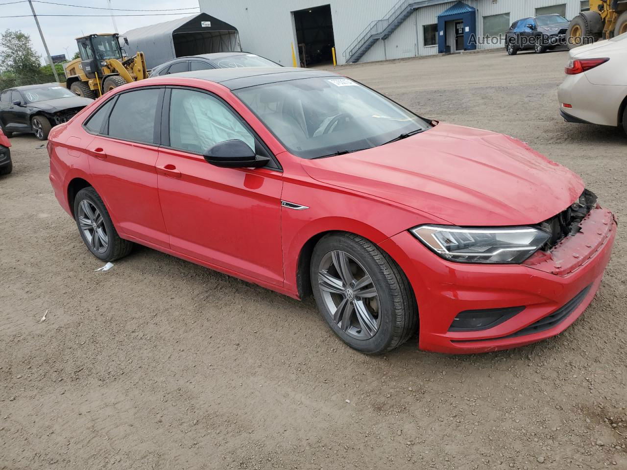 2019 Volkswagen Jetta Sel Red vin: 3VWE57BU1KM137610