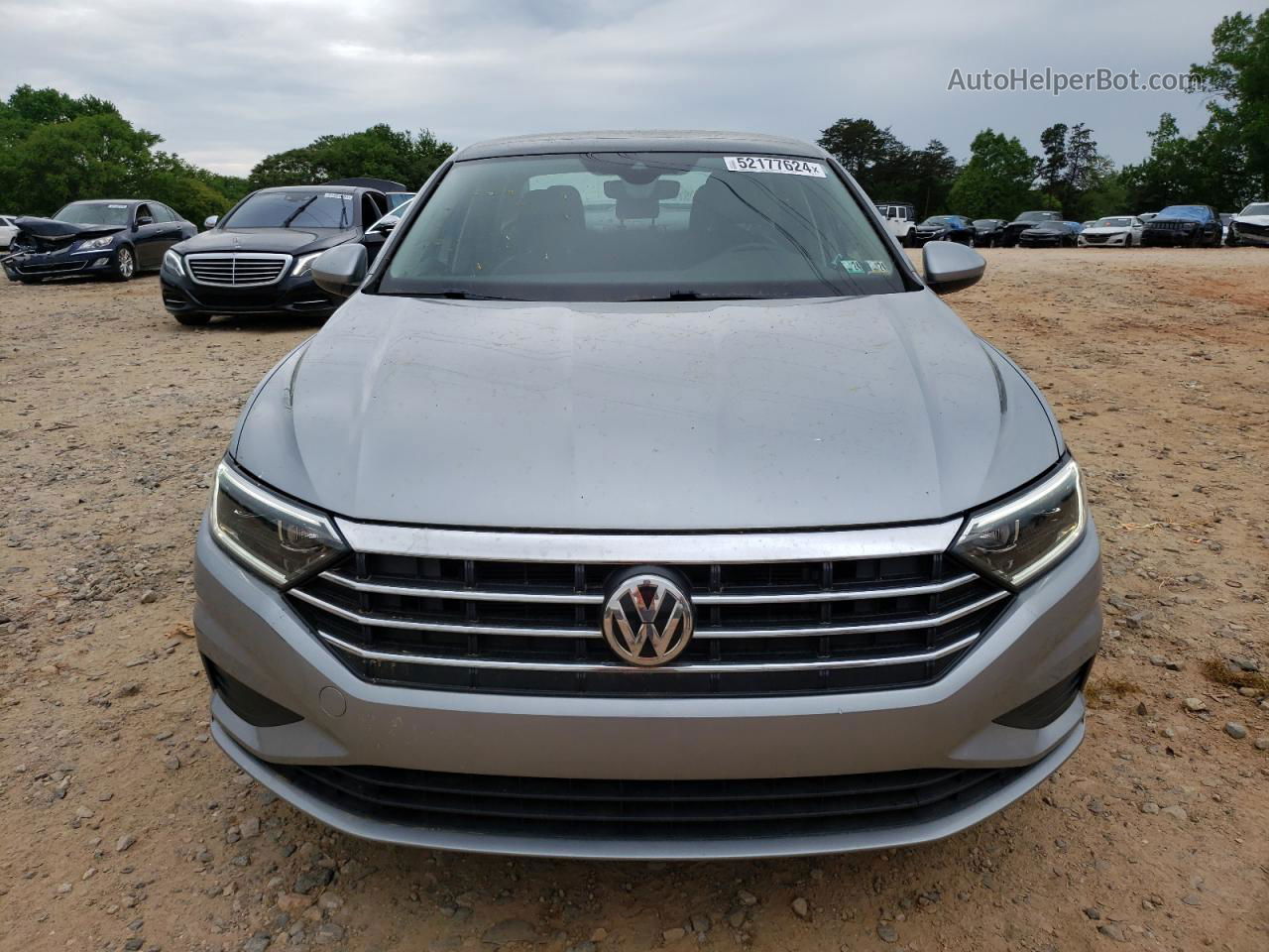 2019 Volkswagen Jetta Sel Silver vin: 3VWE57BU1KM203721